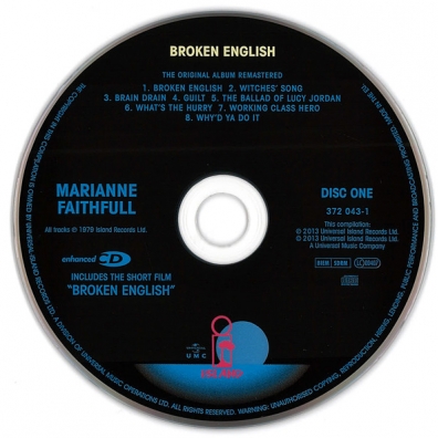 Marianne Faithfull (Марианна Фейтфулл): Broken English