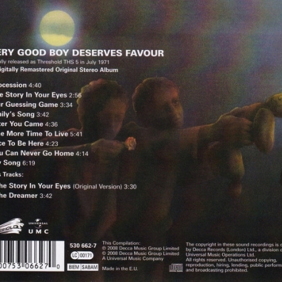 The Moody Blues (Зе Муди Блюз): Every Good Boy Deserves Favour