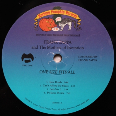 One Size Fits All Frank Zappa (Фрэнк Заппа): One Size Fits All