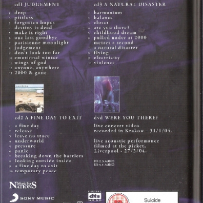 Fine Days 1999-2004 Anathema (Анатема): Fine Days 1999-2004