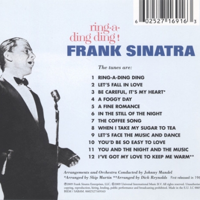 Frank Sinatra (Фрэнк Синатра): Ring-A-Ding-Ding