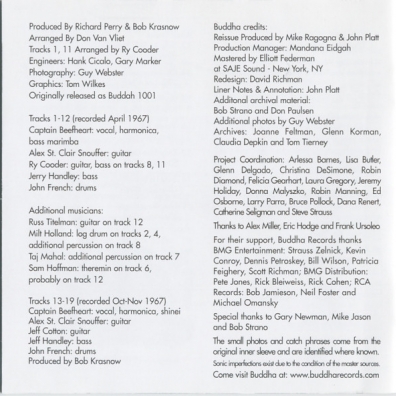 Safe As Milk Captain Beefheart & His Magic Band (Кэптэйн Бифхарт): Safe As Milk