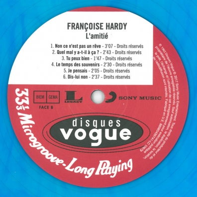 Francoise Hardy (Франсуаза Арди): L'Amitie
