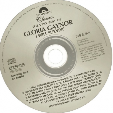 Gloria Gaynor (Глория Гейнор): I Will Survive - The Very Best Of Gloria Gaynor
