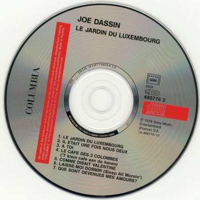 Joe Dassin (Джо Дассен): Le Jardin Du Luxembourg