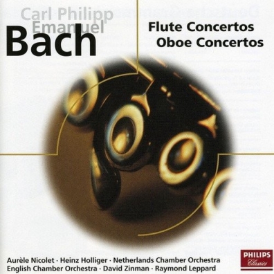 Heinz Holliger (Хайнц Холлигер): Bach, C.P.E.: Concertos for Flute and Oboe