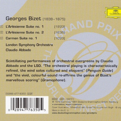 Claudio Abbado (Клаудио Аббадо): Bizet: L'Arlesienne Suites