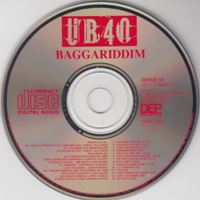 UB40 (Ю Би Фоти): Baggariddim