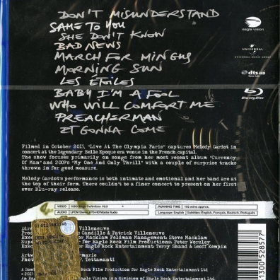 Live At The Olympia Paris Melody Gardot (Мелоди Гардо): Live At The Olympia Paris