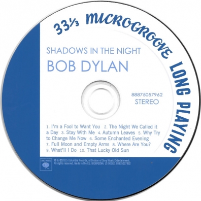 Bob Dylan (Боб Дилан): Shadows In The Night