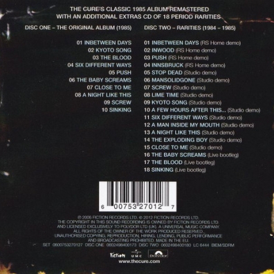 The Cure: The Head On The Door