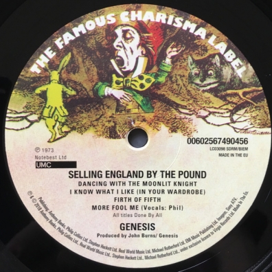 Genesis (Дженесис): Selling England By The Pound