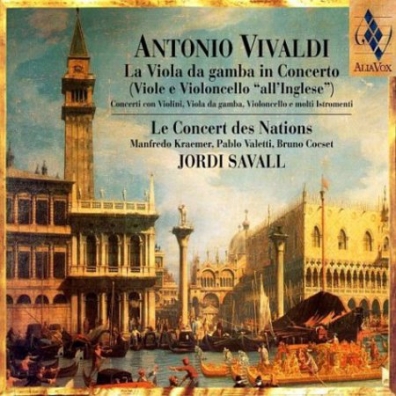 Jordi Savall (Жорди Саваль): Vivaldi: La Viola da gamba in Concerto
