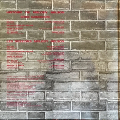 Histoire De Melody Nelson Serge Gainsbourg (Серж Генсбур): Histoire De Melody Nelson