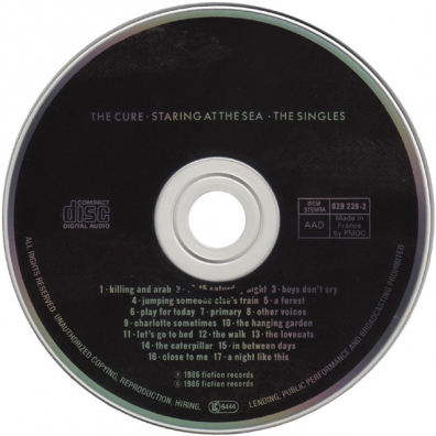 Staring At The Sea - The Singles The Cure: Staring At The Sea - The Singles