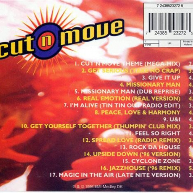 Cut'n'Move (Кент Мув): Into The Zone '91-'96