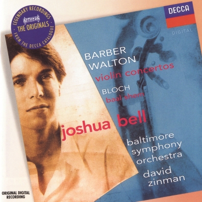 David Zinman (Давид Зинман): Barber/ Walton: Violin Concertos