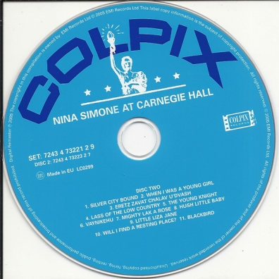 At Carnegie Hall Nina Simone (Нина Симон): At Carnegie Hall