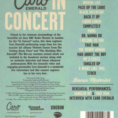In Concert Caro Emerald (Каро Эмеральд): In Concert