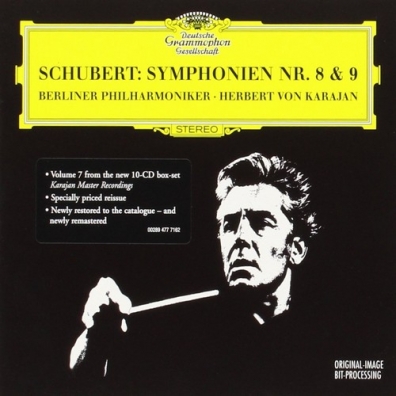 Herbert von Karajan (Герберт фон Караян): Schubert: Syms Nos.8 "Unfinished" & 9 "The Great"