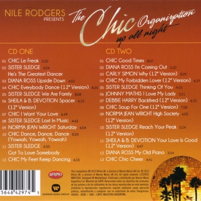 Up All Night (The Greatest Hits) Nile Rodgers Presents: The Chic Organization (Найл Роджерс): Up All Night (The Greatest Hits)