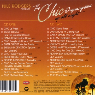 Nile Rodgers Presents: The Chic Organization (Найл Роджерс): Up All Night (The Greatest Hits)