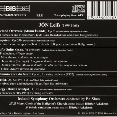 Jon Leifs (Йоун Лейфс): Hekla And Other Orchestral Works