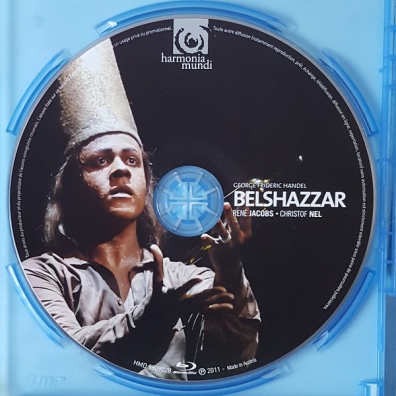 Blu-Ray: Handel/Belshazzar/Rene Jacobs