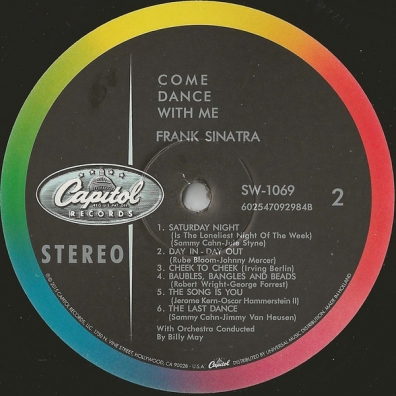 Frank Sinatra (Фрэнк Синатра): Come Dance With Me!