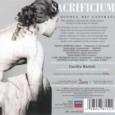 Sacrificium Cecilia Bartoli (Чечилия Бартоли): Sacrificium