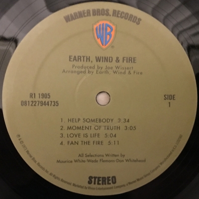 Earth, Wind & Fire (Ерс Винд энд Файр): Earth, Wind & Fire