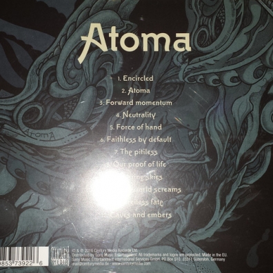 Atoma Dark Tranquillity (Дарк Транквилити): Atoma