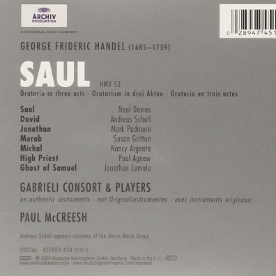 Paul McCreesh: Handel: Saul