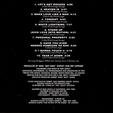 Adrenalize Def Leppard (Деф Лепард): Adrenalize