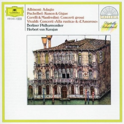 Herbert von Karajan (Герберт фон Караян): Albinoni: Adagio / Corelli: Christmas Concerto / V