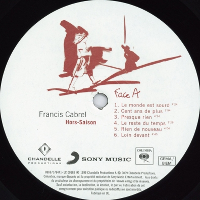 Hors-Saison Francis Cabrel (Франсис Кабрель): Hors-Saison