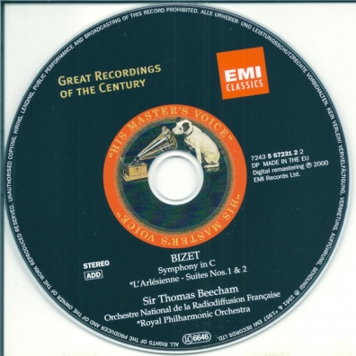 Symphony in C & L'Arlesienne Suites Thomas Beecham (Томас Бичем): Symphony in C & L'Arlesienne Suites