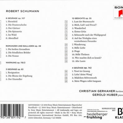 Robert Schumann: Frage - Lieder