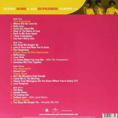 Diana And The Supremes Ross (Зе Сьюпримс): No 1S