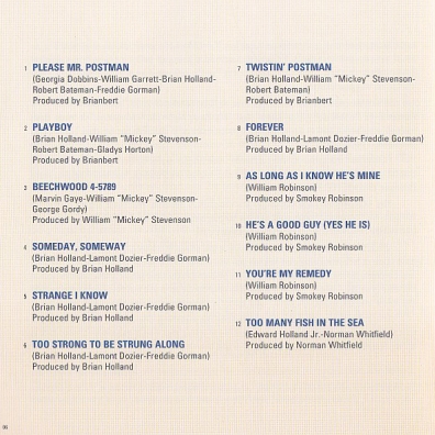 The Definitive Collection The Marvelettes (Марвелетс): The Definitive Collection