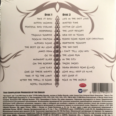 The Complete Greatest Hits Eagles (Иглс, Иглз): The Complete Greatest Hits
