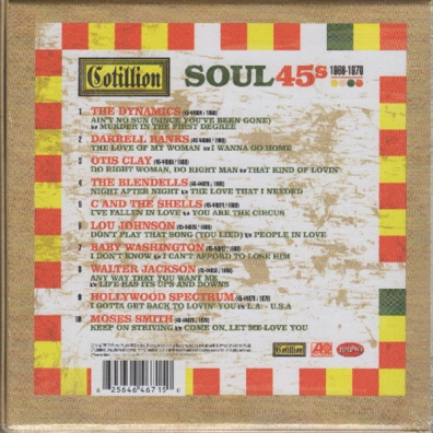 Cotillion Soul 45S 1968-1970