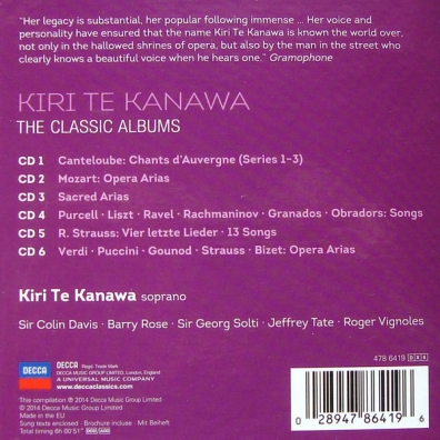 Kiri Te Kanawa (Кири Те Канава): The Classic Albums