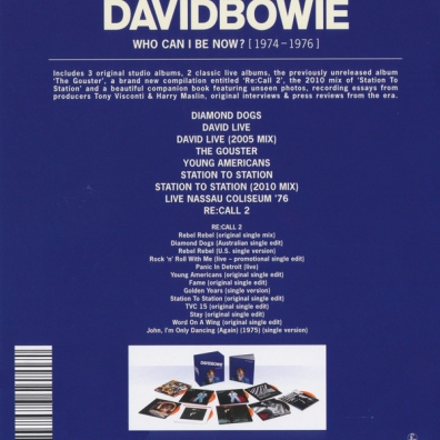 David Bowie (Дэвид Боуи): Who Can I Be Now? (1974 To 1976)