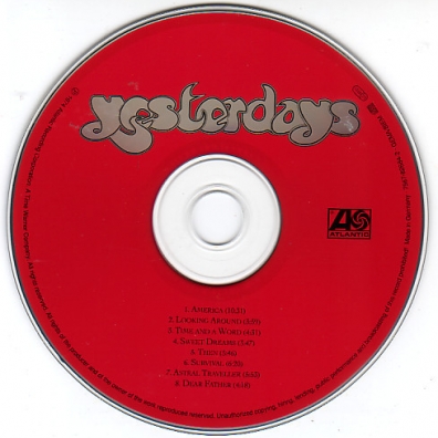 Yesterdays Yes: Yesterdays