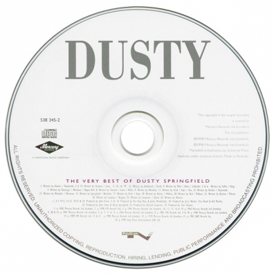 Dusty Springfield (Дасти Спрингфилд): Dusty - The Very Best Of Dusty Springfield