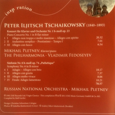 Mikhail Pletnev (Михаил Васильевич Плетнёв): Tchaikovsky: Pathetique - Meisterwerke