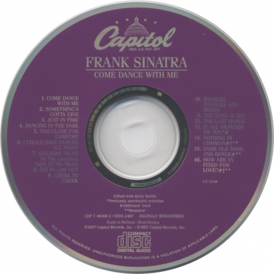 Frank Sinatra (Фрэнк Синатра): Come Dance With Me