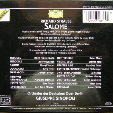 Giuseppe Sinopoli (Джузеппе Синополи): Richard Strauss: Salome