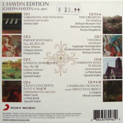 J. Haydn (Йозеф Гайдн): Haydn Edition